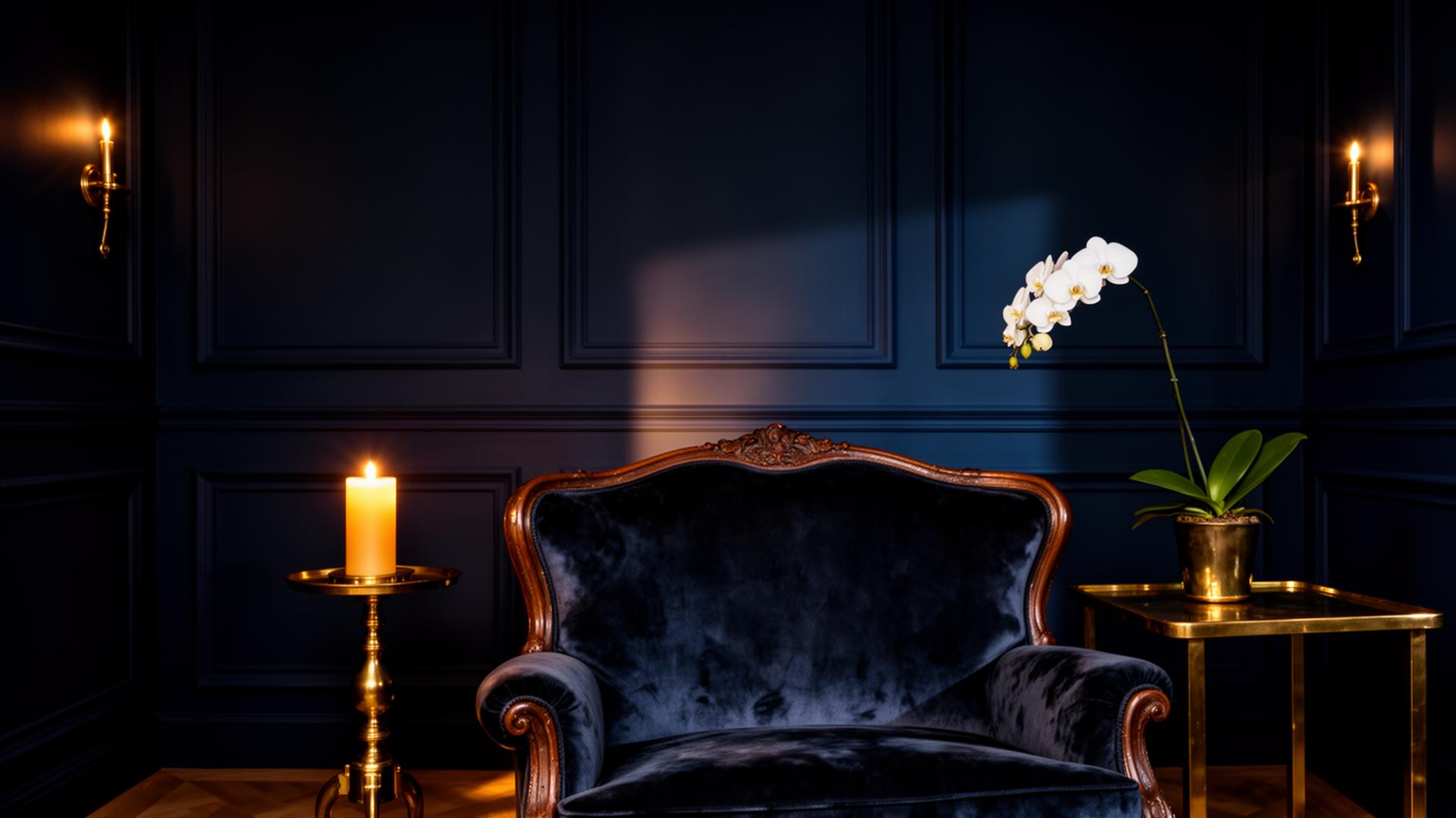Private consultation room for psychic readings at Emerald Coast Psychic on St Andrews Boulevard Panama City